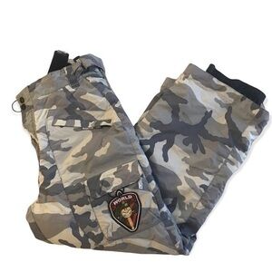 World Industries Snow Pants Vintage Youth XL Camouflage Outwear